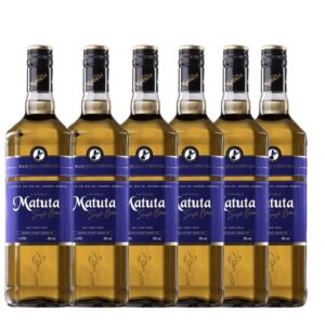 Cachaça Matuta Single Blend 1 Litro - 06 garrafas