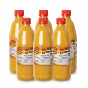 Manteiga de Garrafa 470g Sabores do Nordeste - Pacote com 06