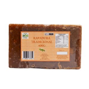 Rapadura Tradicional 400g - Pacote com 06