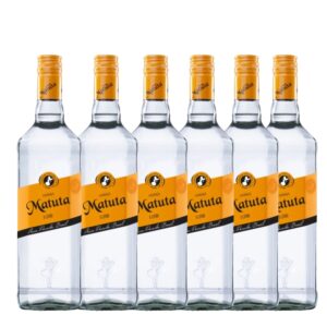 Cachaça Matuta Cristal 1L - 06 garrafas