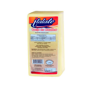 Queijo Coalho Italate Peça de 1kg  Pacote com 06