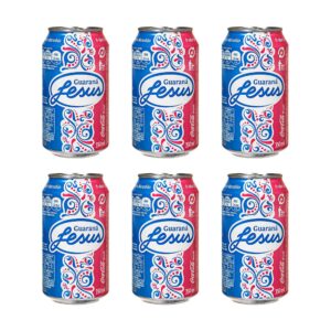 Refrigerante Guaraná Jesus - Kit 06 Latas 350ml