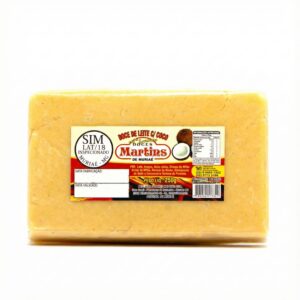 Doce de leite com Coco em barra 250g - Pacote com 06