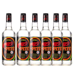 Cachaça Pitu 965 ml - 06 garrafas