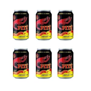 Cachaça Pitu Lata 350 ml - 06 latas