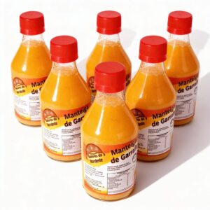 Manteiga de Garrafa 190g Sabores do Nordeste - Pacote com 06