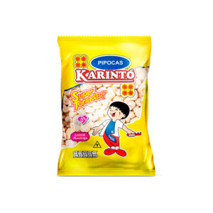 Pipoca Karinto 45g - Fardo com 100 Unidades