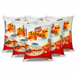 Tapioca Lopes 500g - Pacote com 06