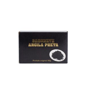 Sabonete Argila Preta - Pacote com 06