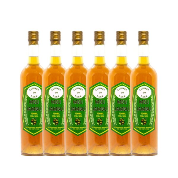 Cachaça Jambu - 700ml - 06 garrafas, foto 1, Armazém Nordestino Atacado
